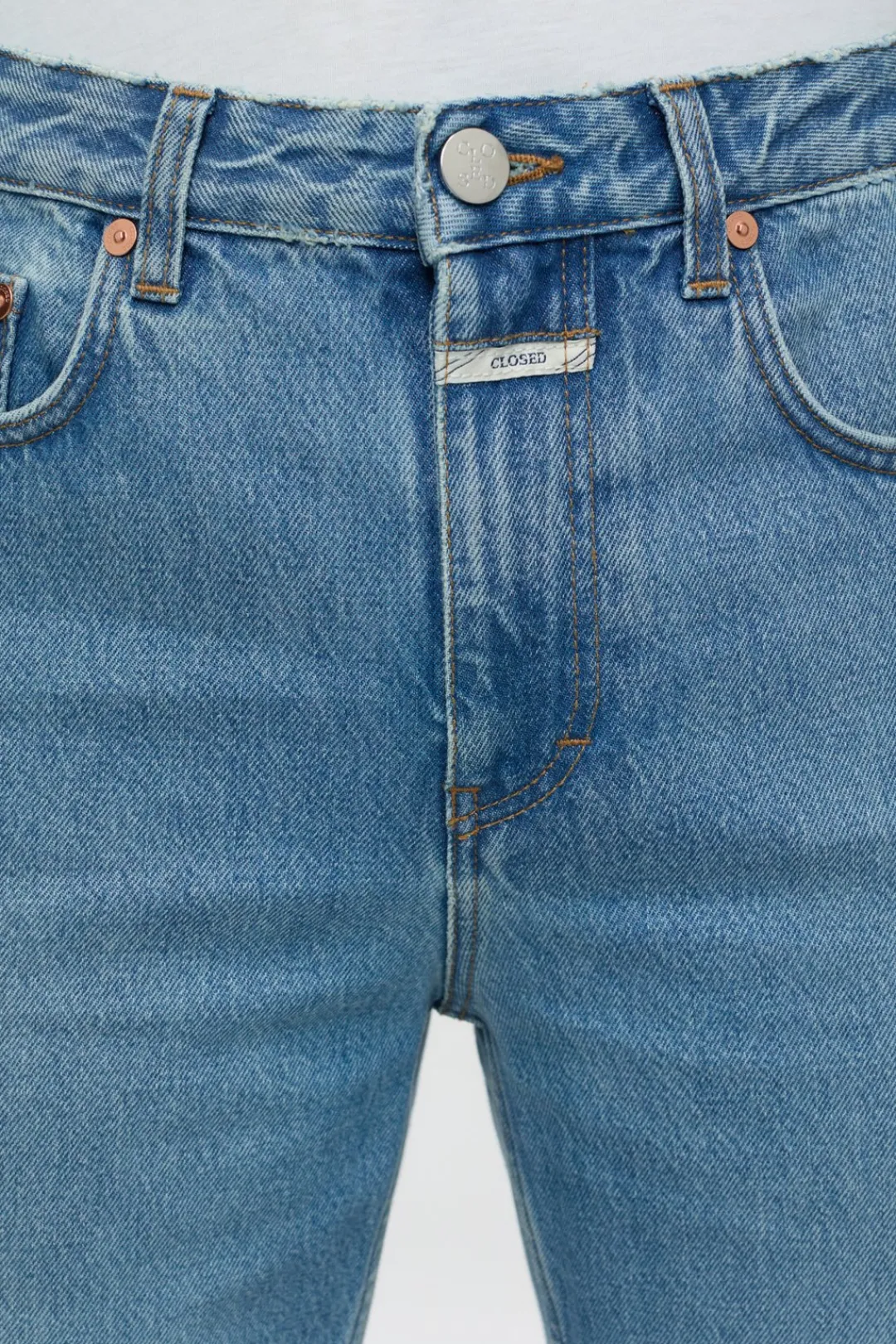Closed Straight Jeans - Style Name Roan Mid blue Best
