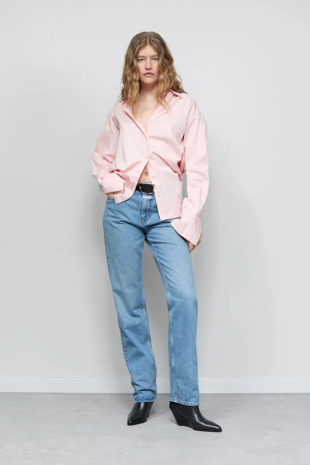 Closed Straight Jeans - Style Name Roan Mid blue Best