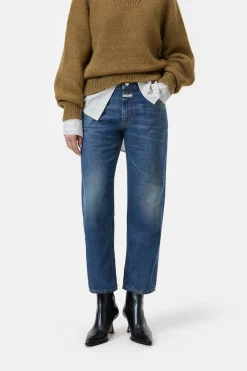 Closed Straight Jeans - Style Name Milo Mid blue Online