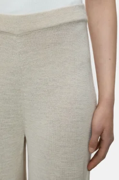 Closed Strickhose aus Woll-Mix Sabbia beige Best