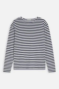 Closed Striped longsleeve Dark night New