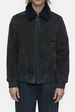 Closed Suede blouson Shadow blue Outlet