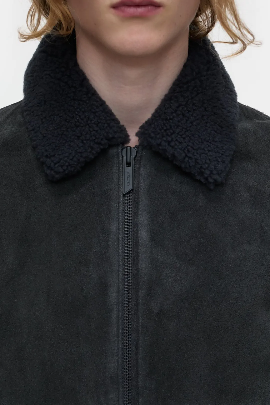 Closed Suede blouson Shadow blue Outlet
