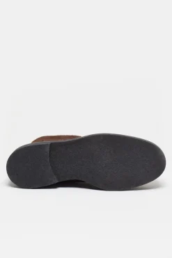 Closed Suede boots Ebony Sale