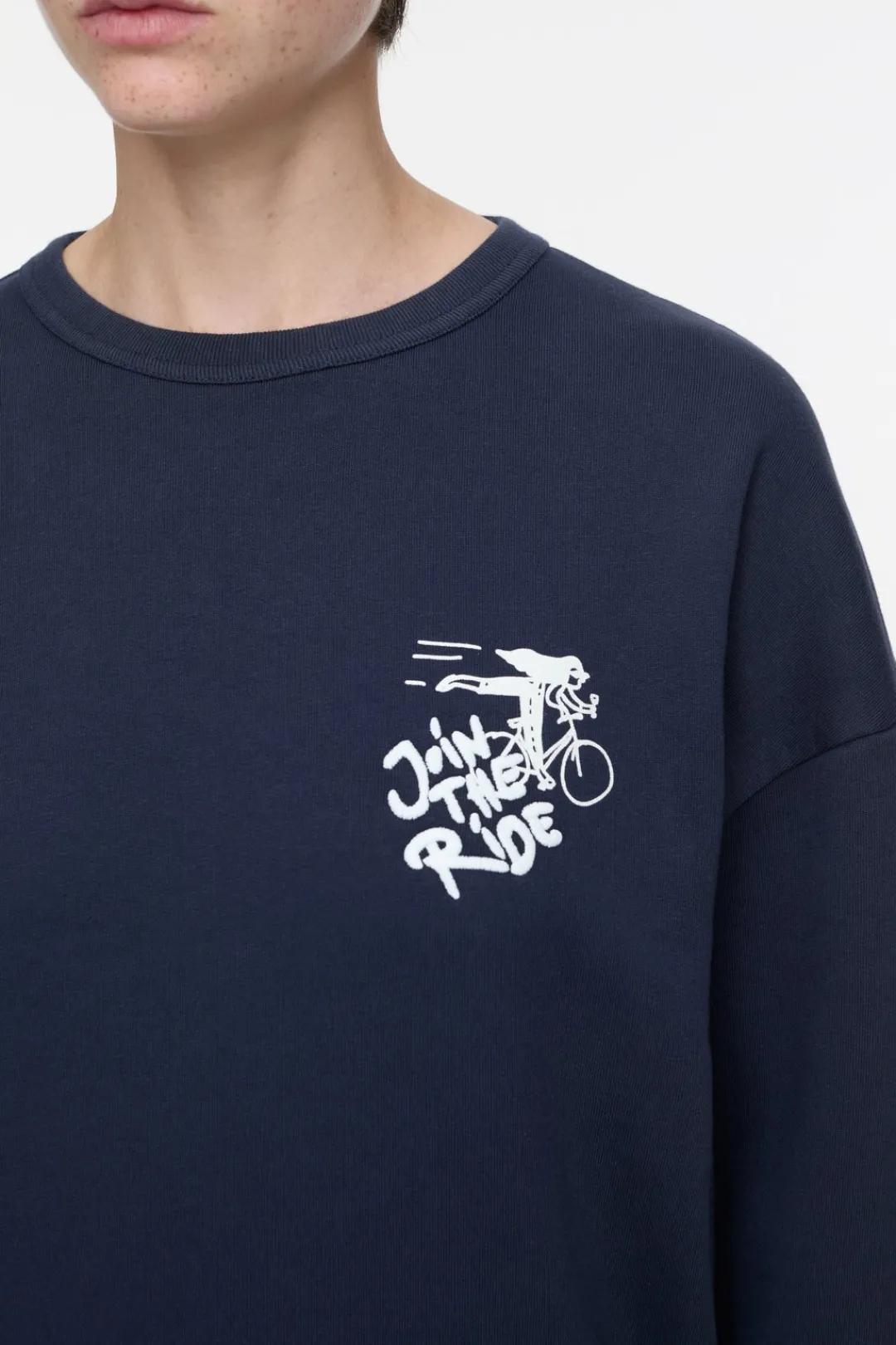 Closed Sweatshirt with artwork Dark night Best