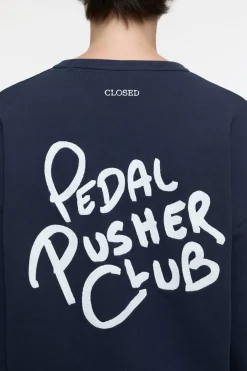 Closed Sweatshirt with artwork Dark night Best
