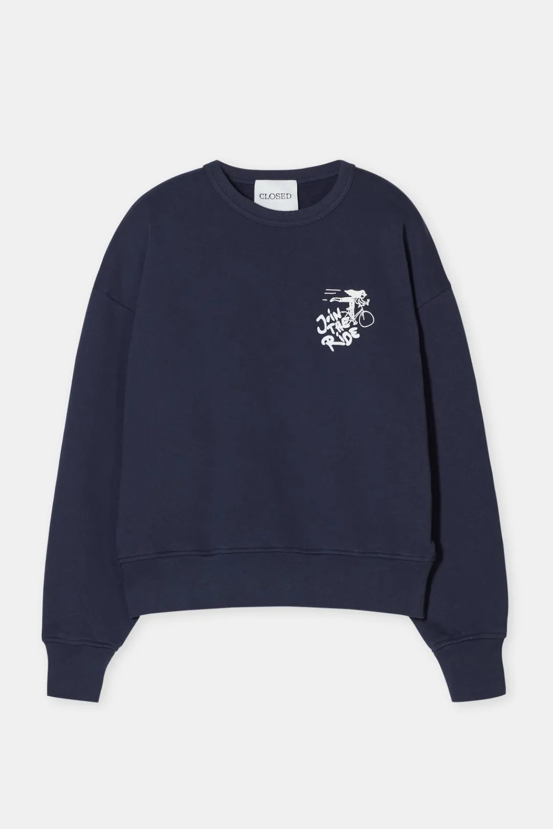 Closed Sweatshirt with artwork Dark night Best