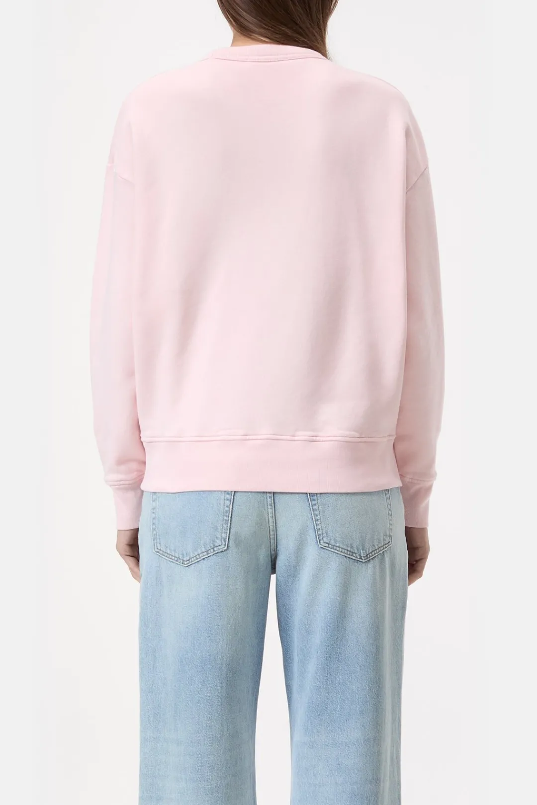 Closed Sweatshirt with Logo English rose Sale