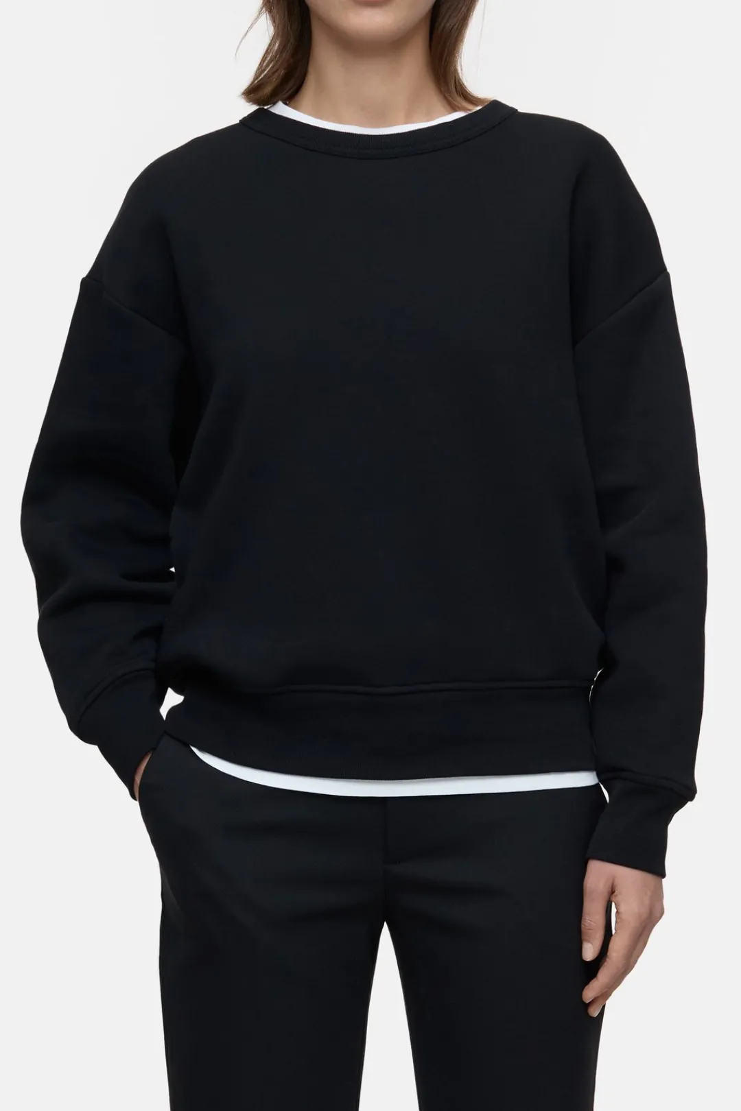 Closed Sweatshirt with print Black Discount