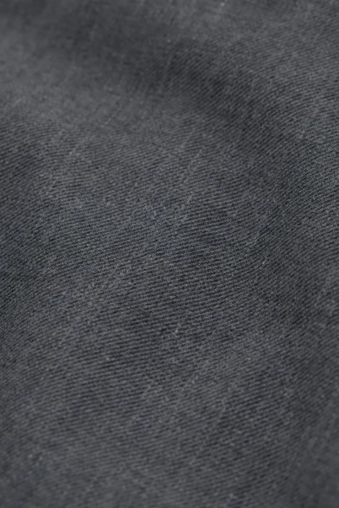 Closed Tailored cotton twill blouse Dark grey melange Hot