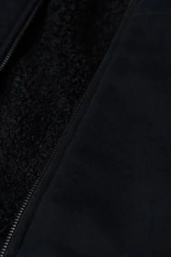 Closed Teddy Lined Hoodie Black