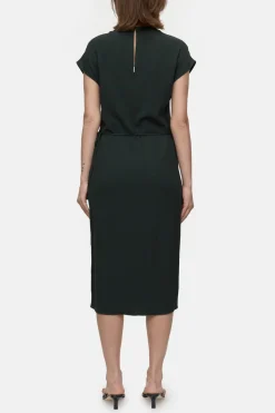 Closed Textured viscose blend dress Irish coffee Online