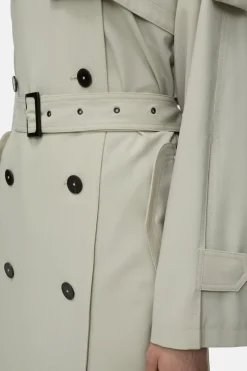 Closed Trenchcoat Sabbia beige Outlet