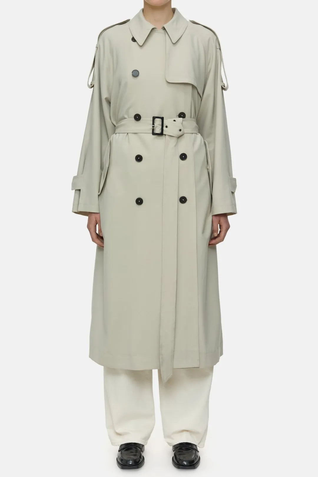 Closed Trenchcoat Sabbia beige Outlet