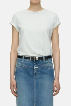 Closed T-shirt in melange look Sabbia beige Discount