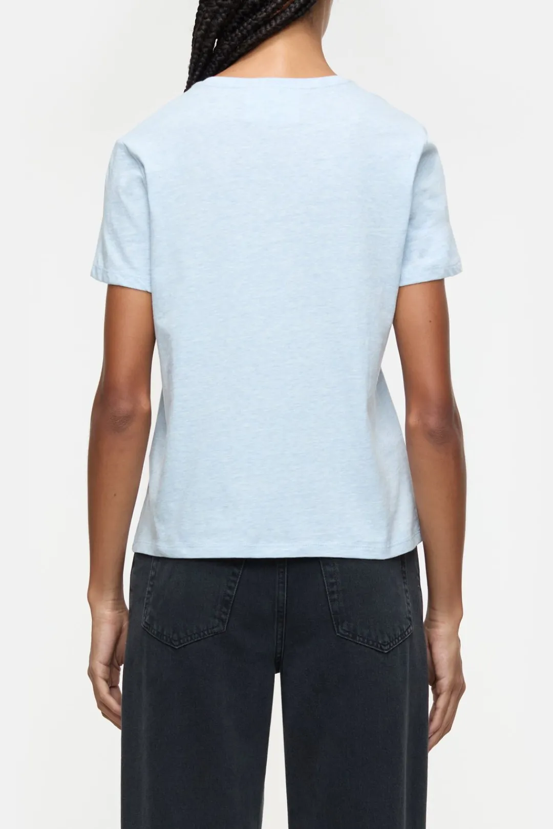 Closed T-shirt in melange look Lazio blue Sale