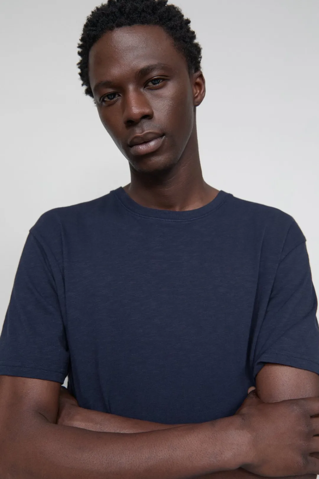 Closed T-shirt made from pure organic cotton Dark night Clearance