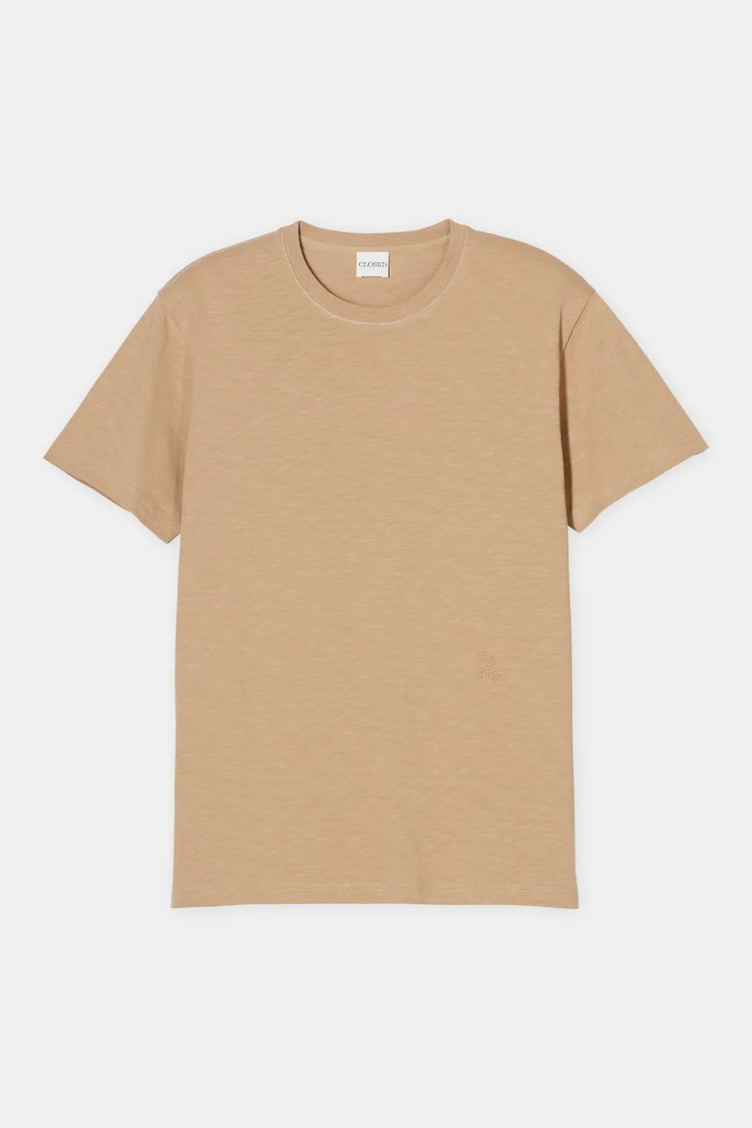 Closed T-shirt made from pure organic cotton Chino beige