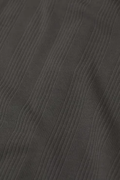 Closed T-shirt with buttons Irish coffee Clearance