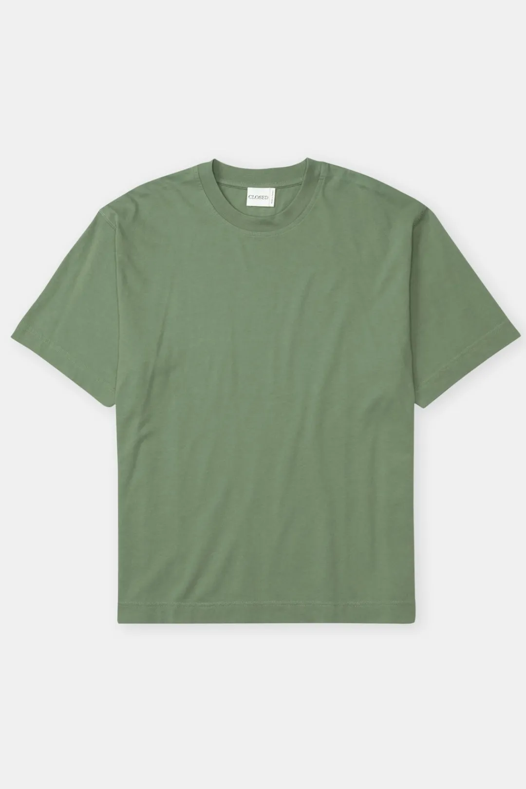 Closed T-shirt with logo Eucalyptus Outlet