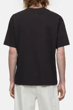 Closed T-shirt with logo Ebony Clearance