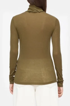 Closed Turtleneck Longsleeve Ver green Outlet