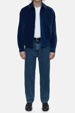 Closed Velvet blouson Indigo blue Best