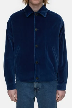 Closed Velvet blouson Indigo blue Best