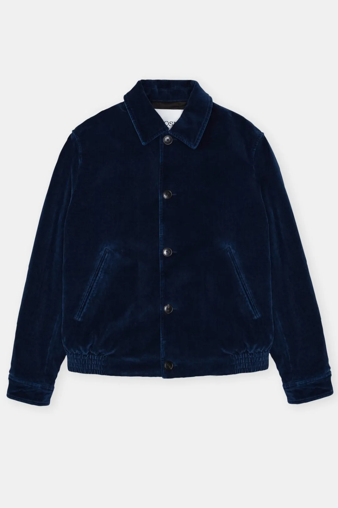 Closed Velvet blouson Indigo blue Best
