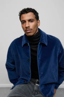 Closed Velvet blouson Indigo blue Best