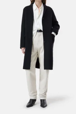 Closed Virgin wool and cashmere blend coat Black Hot