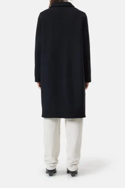 Closed Virgin wool and cashmere blend coat Black Hot