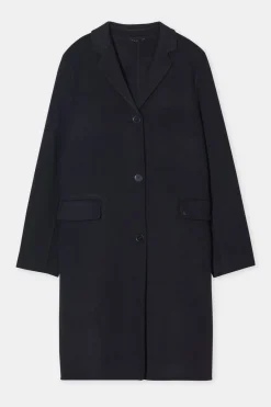 Closed Virgin wool and cashmere blend coat Black Hot