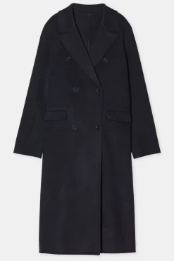 Closed Virgin wool and cashmere blend coat Black Online