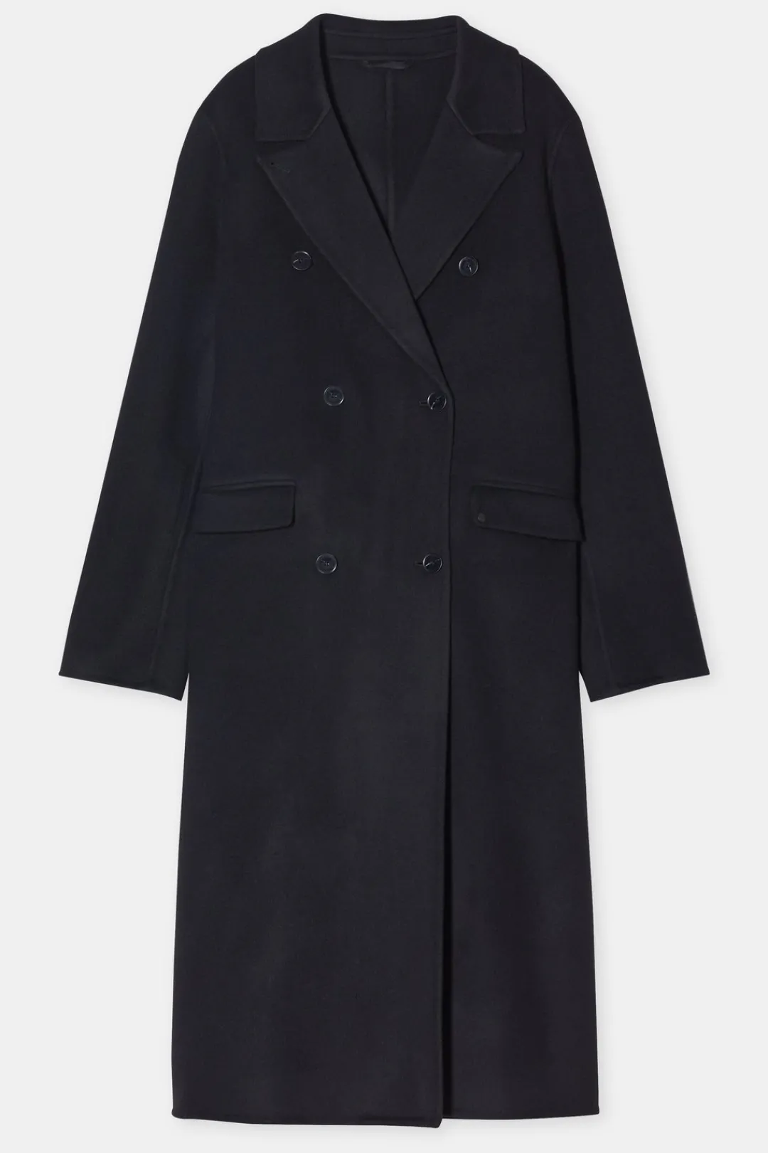 Closed Virgin wool and cashmere blend coat Black Online
