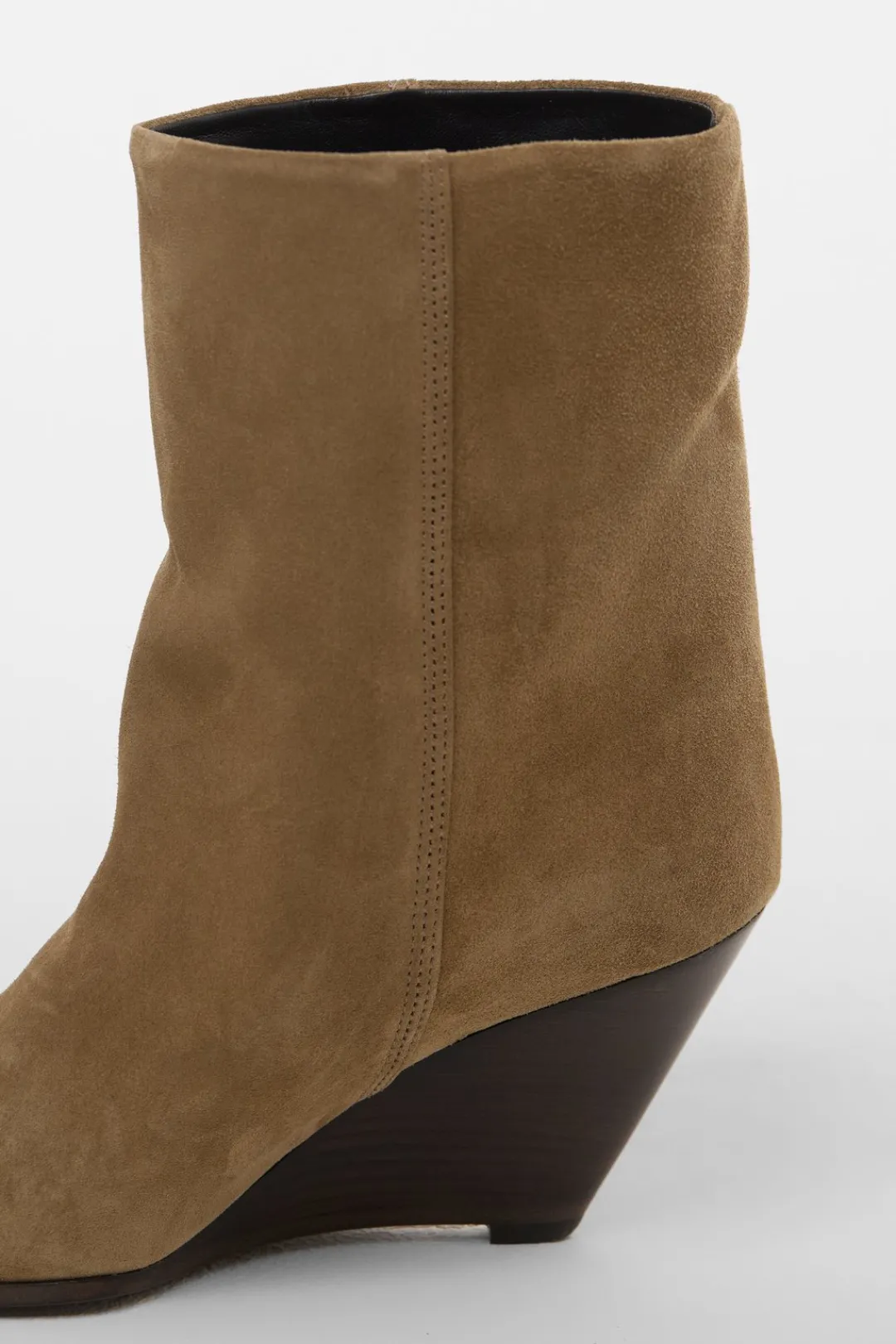 Closed Wedge boots Taupe beige Online