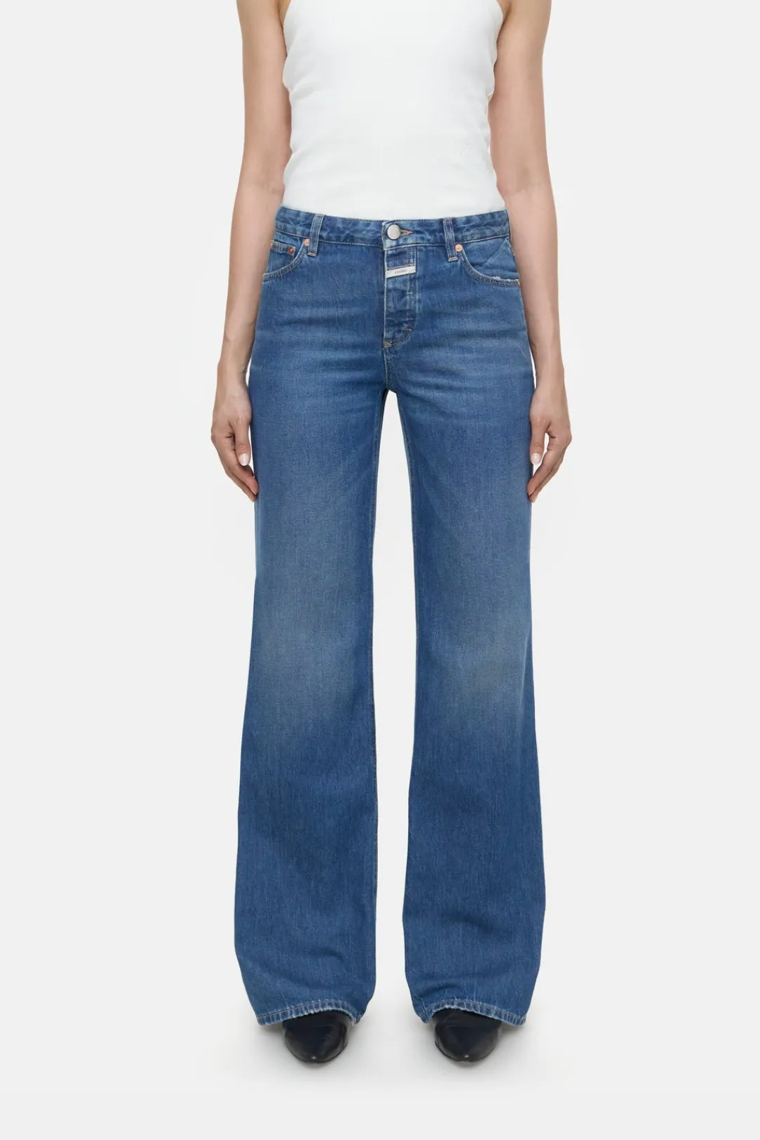 Closed Wide Jeans - Style Name Gillan Mid blue Clearance