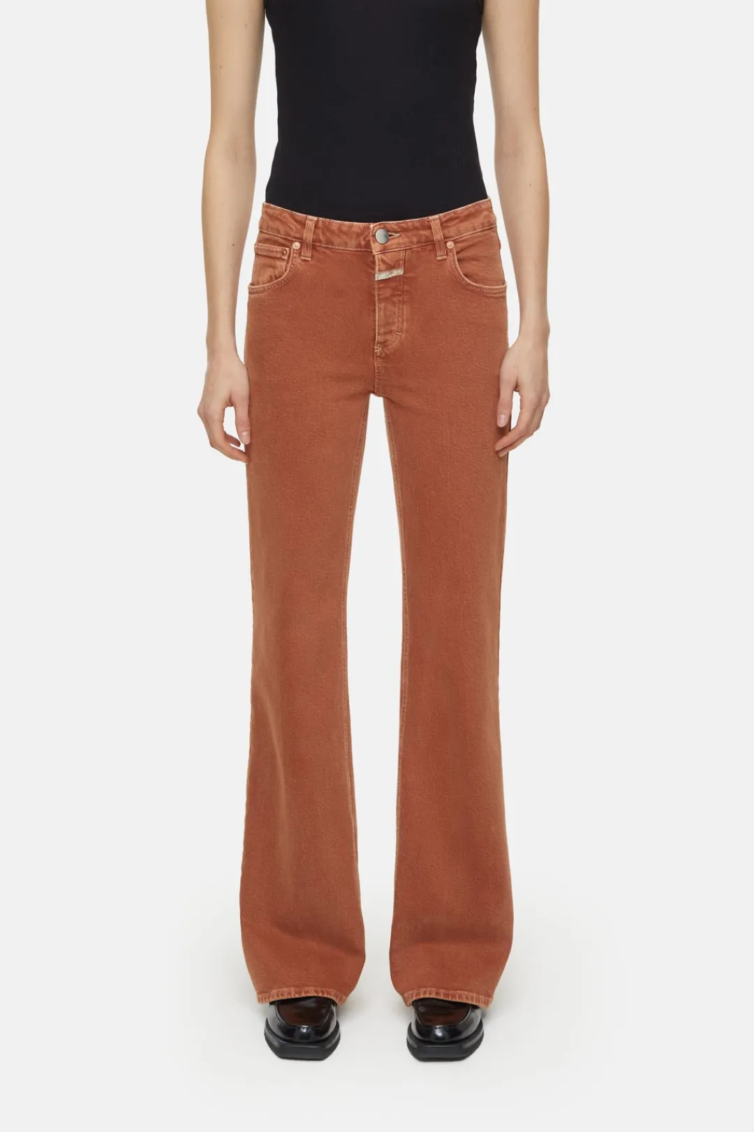 Closed Wide Jeans - Style Name Gillan Ferro brown Clearance