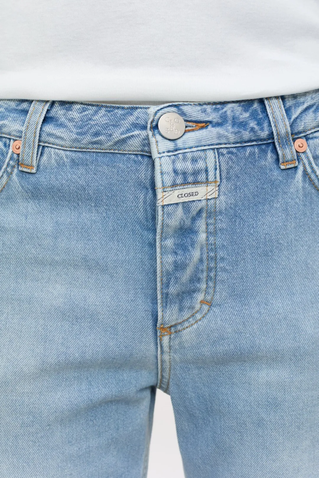 Closed Wide Jeans - Style Name Gillan Light blue Hot