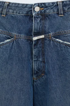Closed Wide Jeans - Style Name Deni-X Dark blue Online
