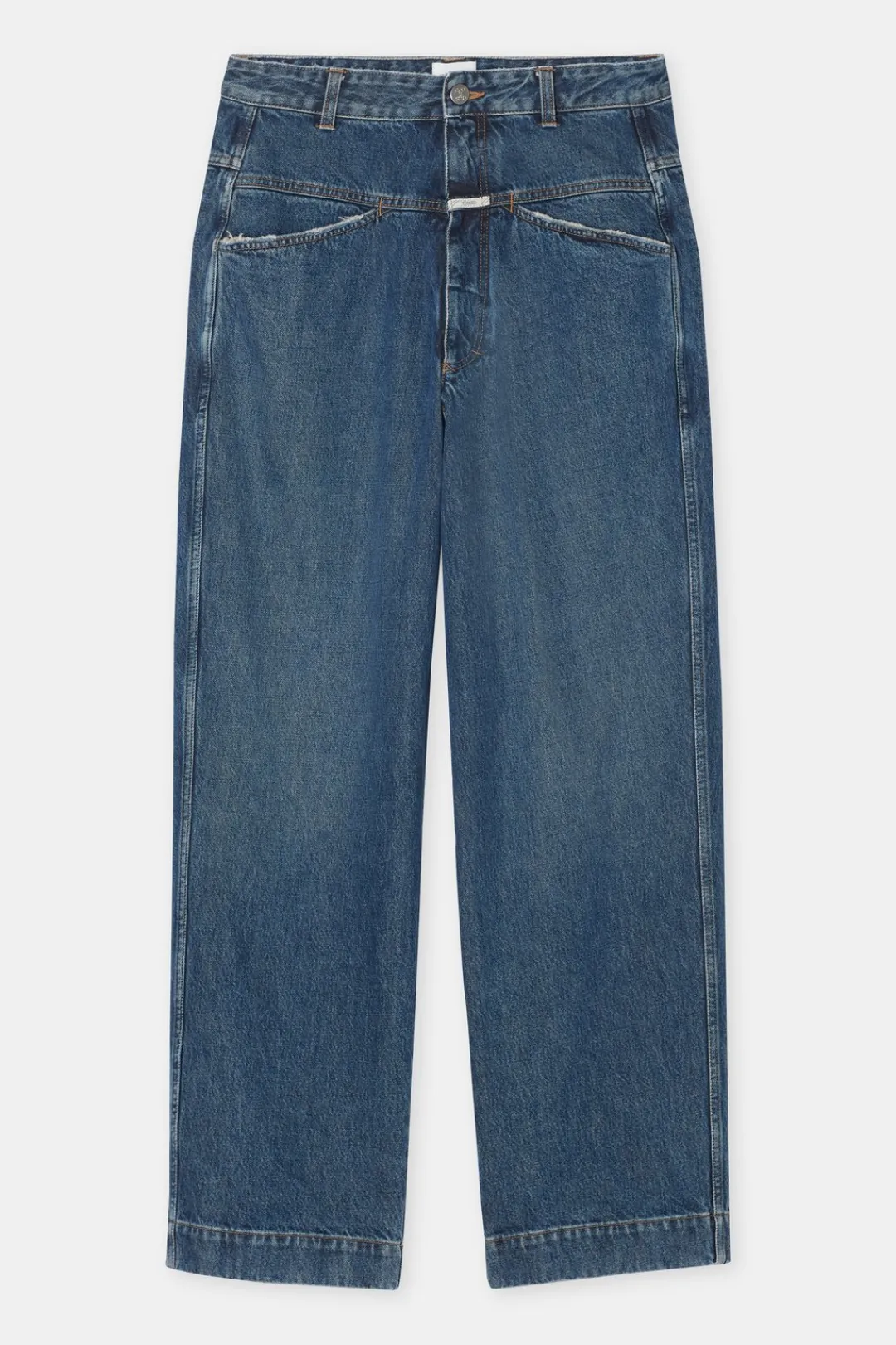 Closed Wide Jeans - Style Name Deni-X Dark blue Online