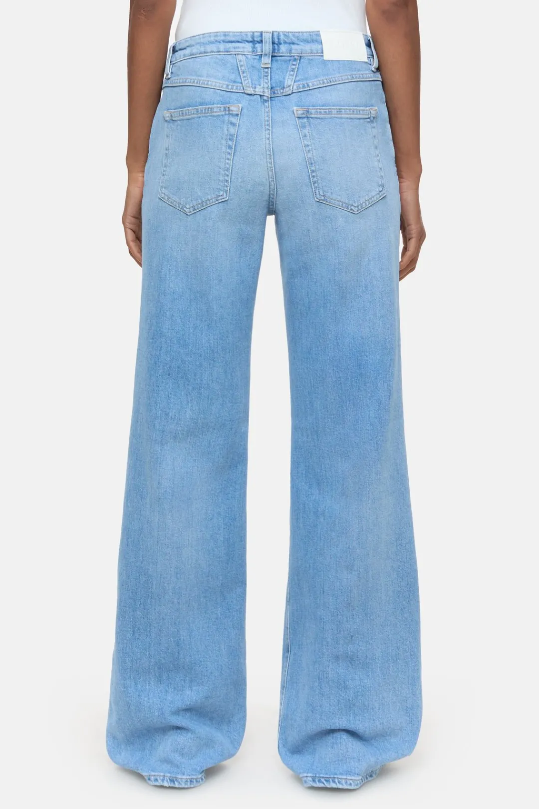 Closed Wide Jeans - Style Name Gillan Light blue Sale