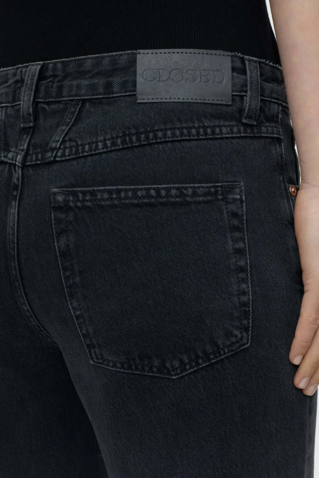 Closed Wide Jeans - Style Name Gillan Dark grey Clearance