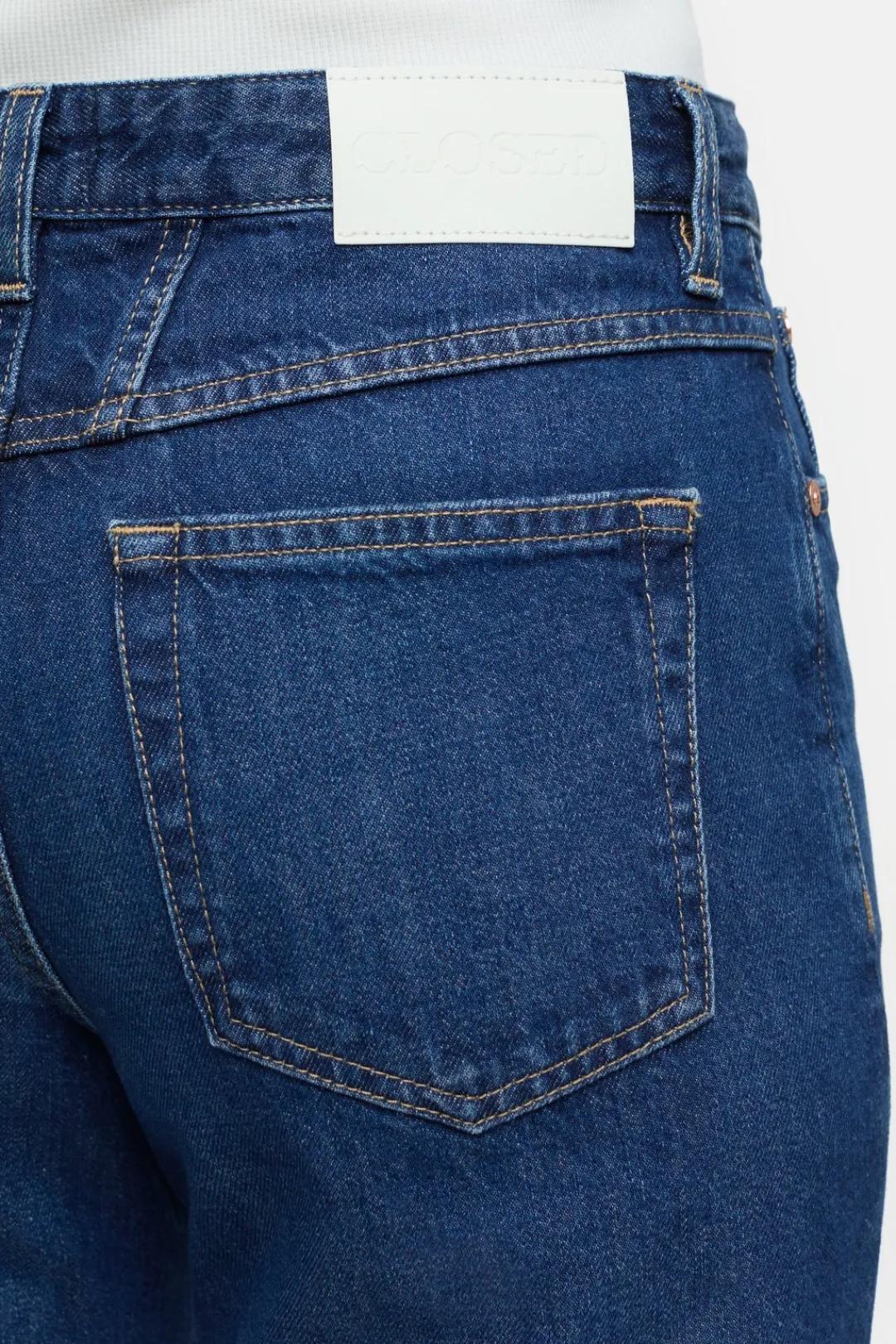 Closed Wide Jeans - Style Name Gillan Dark blue Discount