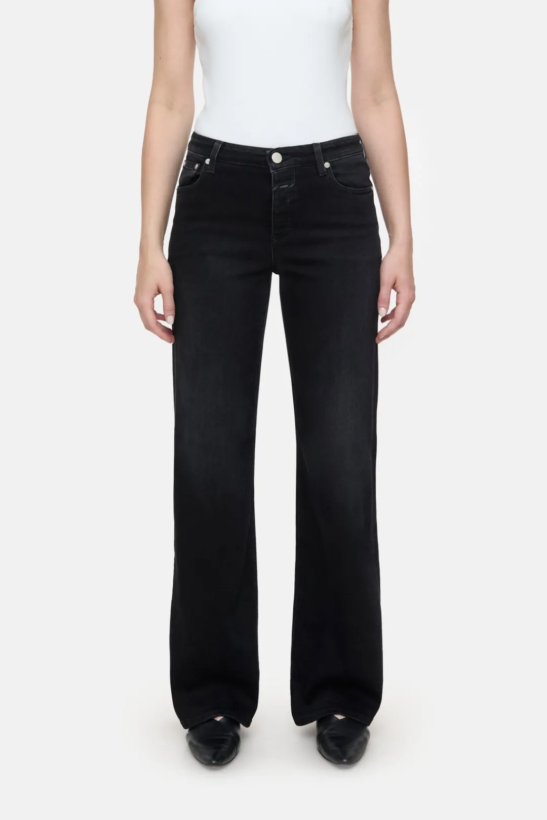 Closed Wide Jeans - Style Name Gillan Dark grey Clearance