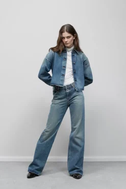 Closed Wide Jeans - Style Name Gillan Mid blue Discount