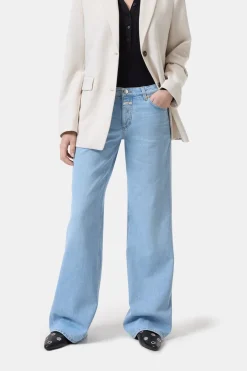 Closed Wide Jeans - Style Name Gillan Light blue