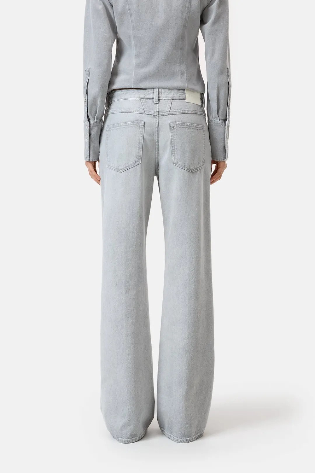 Closed Wide Jeans - Style Name Gillan Light grey Clearance