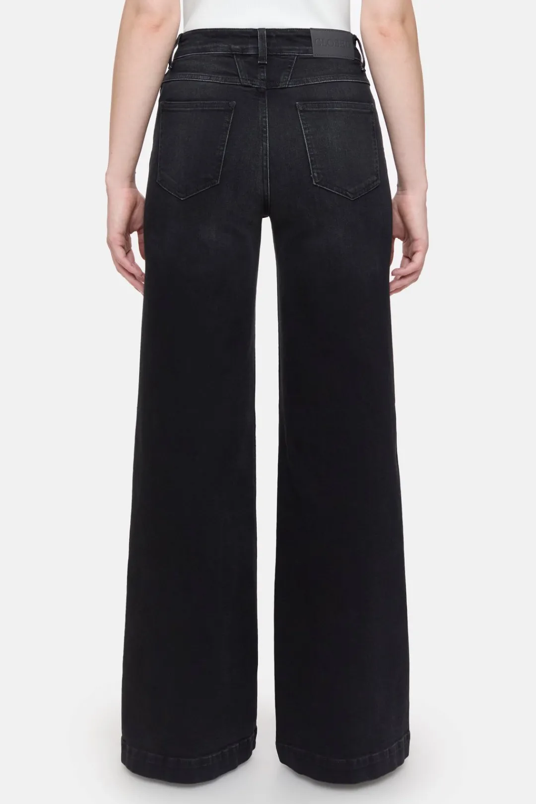 Closed Wide Jeans - Style Name Glow-up Dark grey Clearance