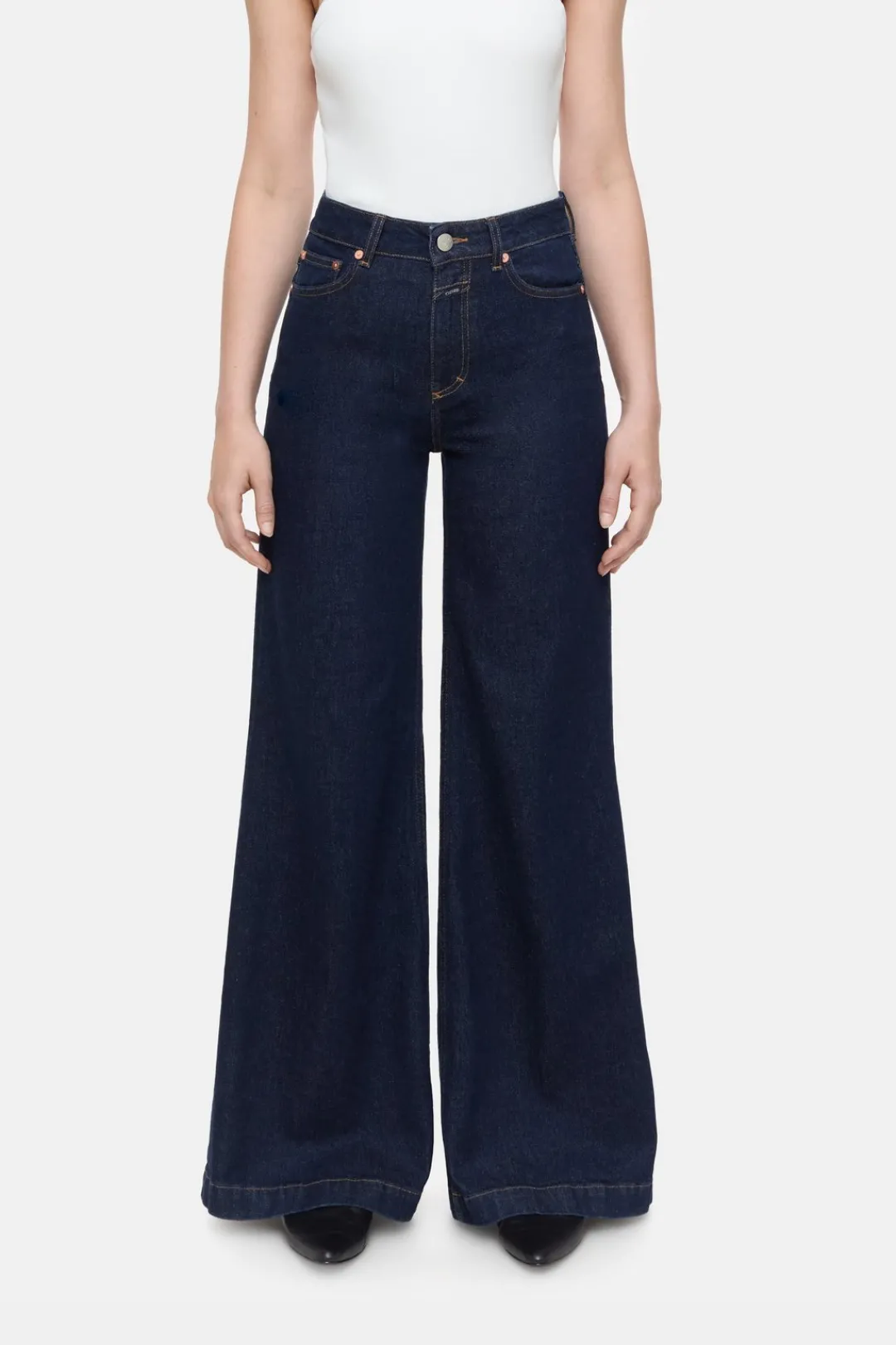 Closed Wide Jeans - Style Name Glow-up Dark blue New